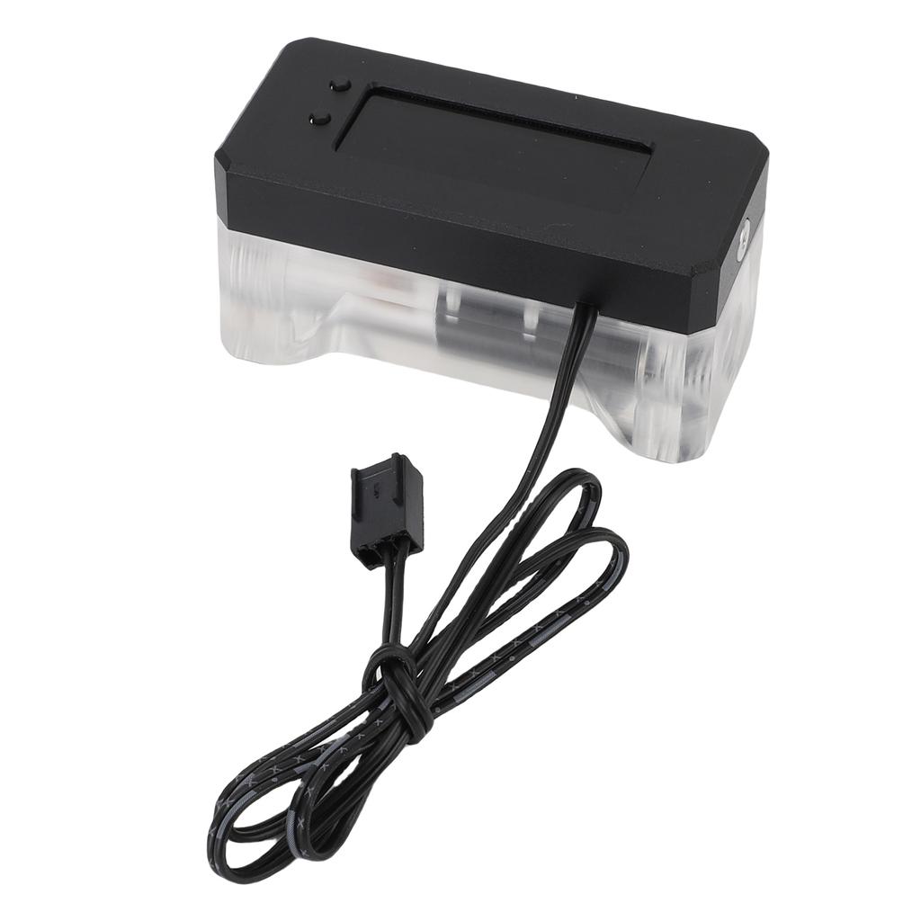 Сигнализация расходомера водяного охлаждения Многофункциональный алюминиевый сплав и акрил Высокая температура Низкие обороты Электронная вода