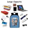Travel Laptop Backpack, Fits 15.6 Inch Notebook, with Multiple Organizational Compartments for Teen Student Business Work P2611