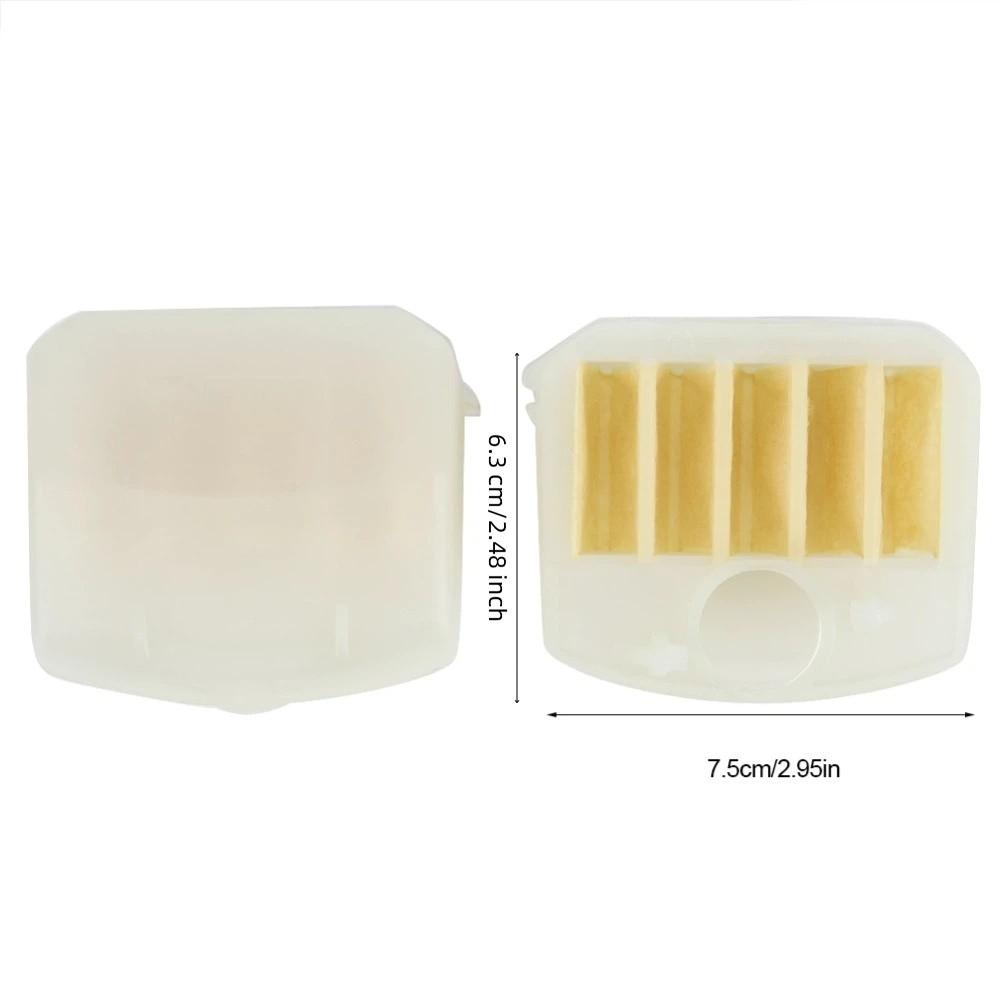 4PCS Plastic + Filter Paper Air Filter Replacement for Husqvarna 340 345E 346XP 350 351 353