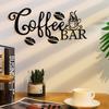 Metal Coffee Bar Sign Rustic Wrought Iron Coffee Bar Hanging Wall Decor Easy To Install Exquisite Workmanship Coffee Wall Art