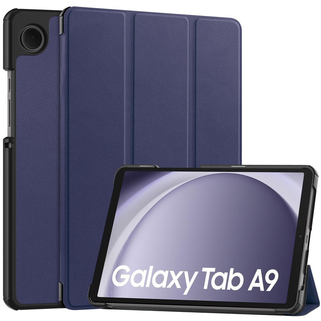 Кожаный флип-чехол для Samsung Galaxy Tab A9 8,7 дюйма, складной чехол из искусственной кожи с подставкой для Samsung Tab A9 Plus, чехлы для планшетов
