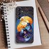 Sunny Fox Phone Case For Samsung Galaxy A73,A21s,A22,A31,A52,A53,A71,A41Soft Black Shell