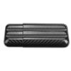 Carbon Fiber Cigar Case Humidors 3 Tubes Cigar Holder Storage Box Travel Case