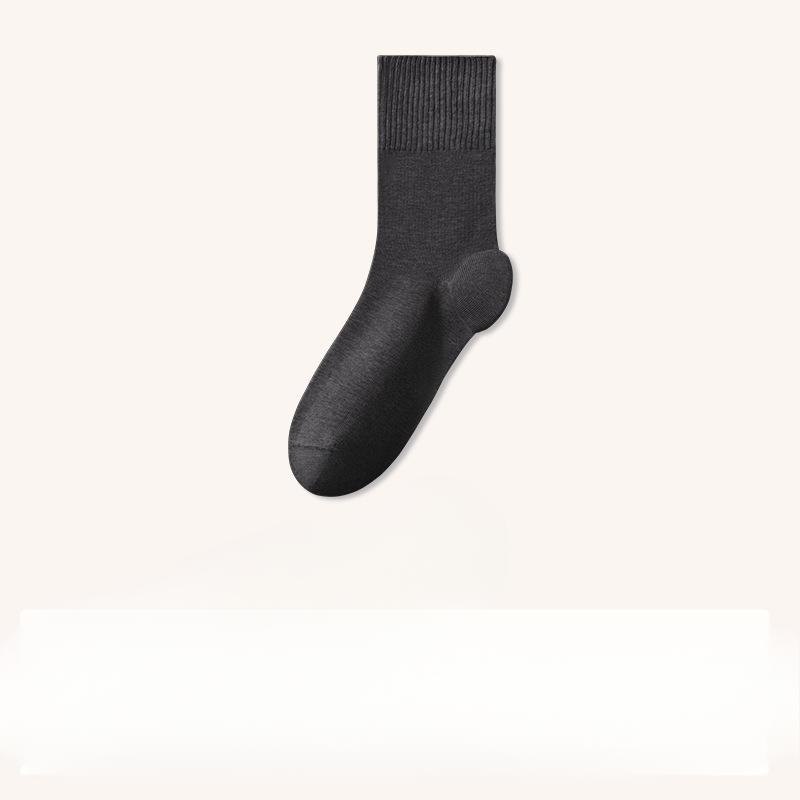 Men's Autumn and Winter Style Cotton Heel Protection Does Not Stop The Foot Loose Anti Crack Socks