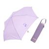 Зонт складной детский Ogawa, открывающийся вручную, 55 см, 6 спиц, OLIVE des OLIVE, фиолетовый горошек, логотип One Point, антибактериальный, водоотталкивающий, для рук, 70998