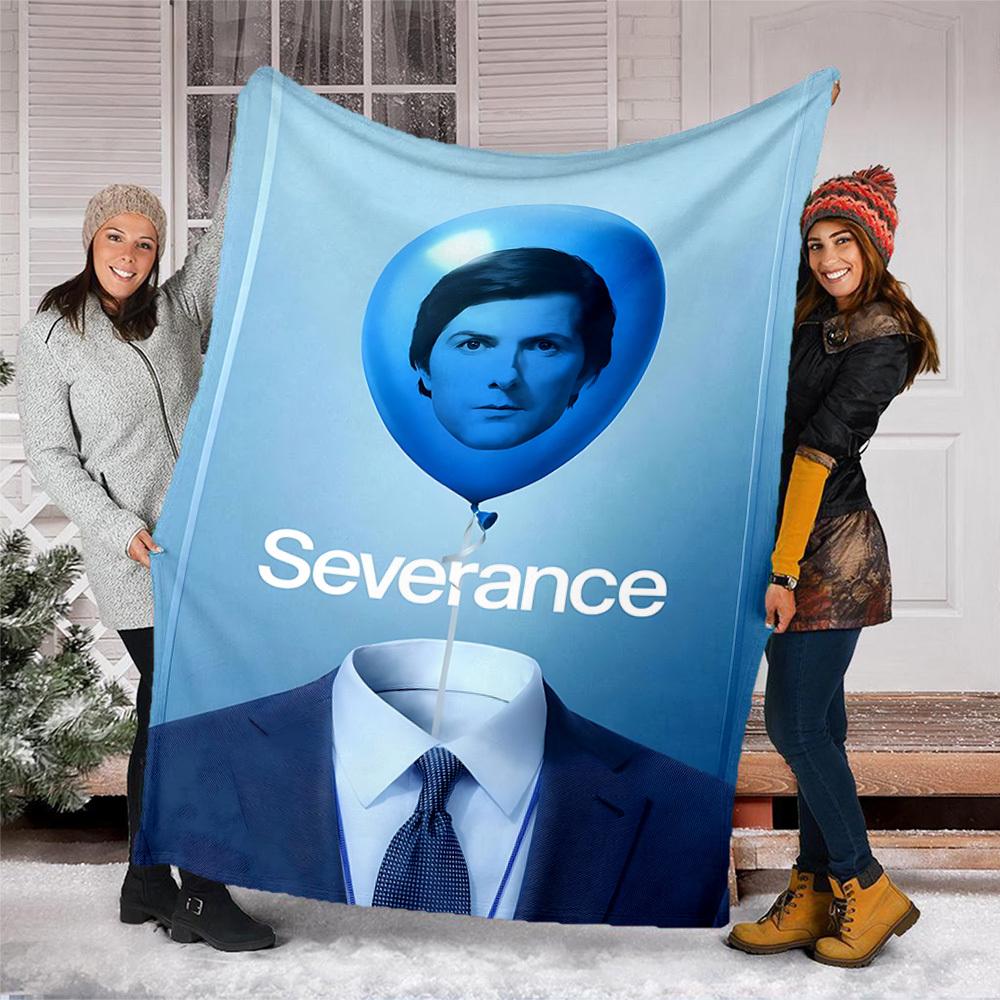 1 шт. Плед Severance из фланели для улицы, мягкий, уютный, теплый, для всех сезонов, можно стирать в машине,