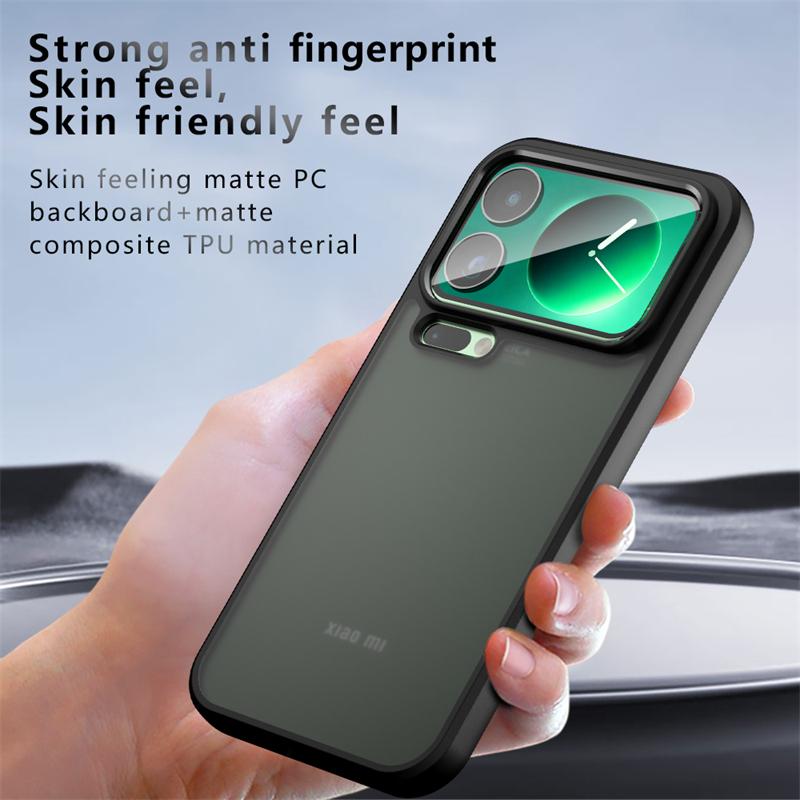Translucent Matte Phone Case For Xiaomi 17 Pro Max Anti-knock Matte Back Cover Xiaomi 17 Pro Max Case For Xiaomi 17 Pro Max Case