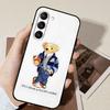 D-CartoonS Мишка R-PoloS Чехол для телефона Черный Ультратонкий Ударопрочный Чехол Для Samsung S24/S25/S22/S30/Note20/Lite/Ultra/5G/Plus/FE