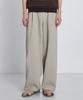 KIIMUIR Summer Semi-Wide Slacks_Beige