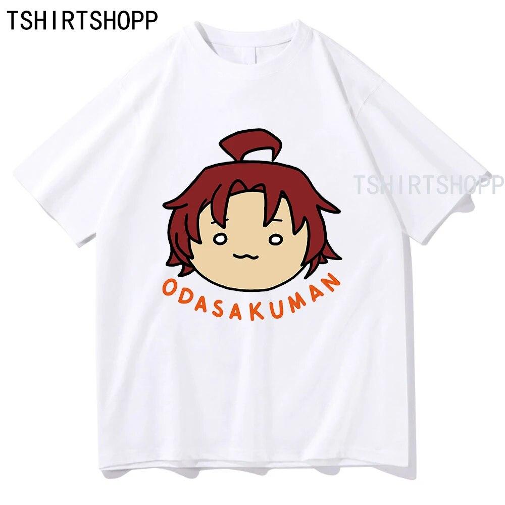 Футболки Osamu DAZAI, футболка с аниме Bungo Stray Dogs, одежда унисекс, повседневная хлопковая летняя футболка Harajuku Kawaii, футболки с героями мультфильмов унисекс