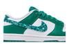 Women's Sneakers Nike Dunk Low Essential Paisley Pack Green (Women's) White/Malachite-White-Malachite