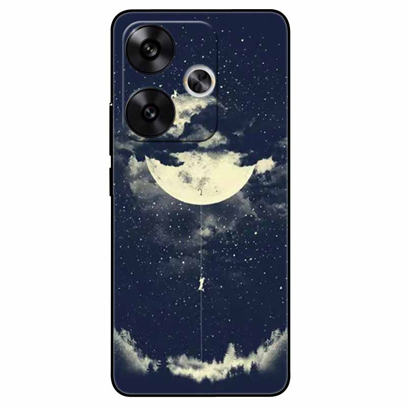 Чехлы для Xiaomi Poco F6 Мягкие силиконовые Защитные Модные ТПУ Задние крышки для телефона Для Xiaomi Poco F6 Pro/Redmi Turbo 3 ТПУ Чехлы
