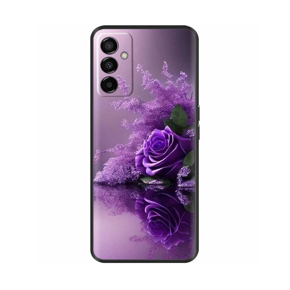 Для Samsung Galaxy M13 4G Чехол Мультяшная Бабочка Мягкий Силикон ТПУ Чехлы для Телефона Для Samsung M13 Чехол M 13 Coque Ударопрочный Funda