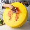 Утолщенная круглая многослойная полиэтиленовая разделочная доска