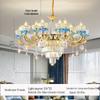 Роскошная Европейская Хрустальная Люстра, Французский Керамический Дизайн для Гостиной или Ресторана
