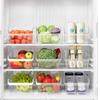 Drawer-type Refrigerator Storage Box Storage Box Kitchen Transparent Fresh-keeping Portioning Box