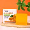 Handmade Turmeric Ginger Essential Oil Soap - Deep Cleansing & Moisturizing (80g)