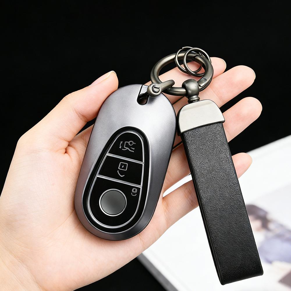 Автомобильный чехол-брелок из ТПУ Защитная крышка для ключа автомобиля Для Mercedes Benz 2022 C S Класса W206 W223 S350 C260 C300 S400 S450 S500