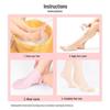 Silicone Moisturizing Foot Mask Socks - Prevent Cracking & Dryness, Softening & Protective Foot Cover.
