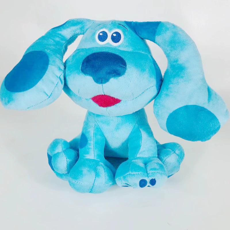 20cm Large Blue's Clues & You! Beanbag Plush Doll Blue Pink Dog Soft Stuffed Toys Cute Christmas Plush Toys Pillow for Kids Gift