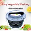 5L Large Capacity Food Fruit Drying Draining Basket Household Strainer Basket Kitchen Tools 24*17*24cm Automatic Vegetable Dehydrator