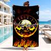 Guns Roses Fire Logo Beach Towel, Super Soft Microfiber, Perfect Gift for Her/Him, Birthday, for Pool, Beach, Travel, Decor Beach Party