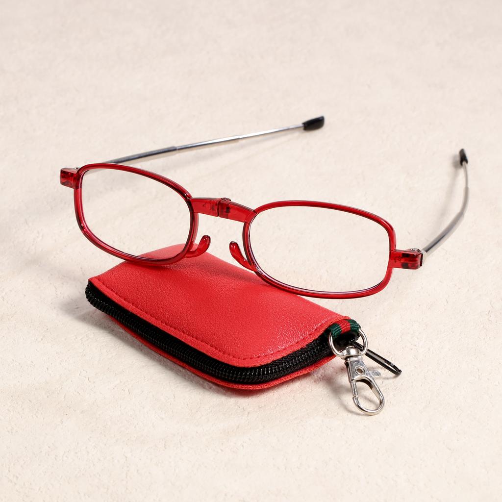 1 шт. Очки для чтения высокой четкости Унисекс Сверхлегкие Полимерные Пресбиопические Очки Портативные Складные Уход за зрением Очки для чтения