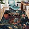 Batman Pattern Rug, Indoor/Outdoor Mat, for Picnic, Gameroom, Bedroom, Office, Living Room, Home Decor Carpet, Birthday Gift