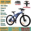 HX Q5 Adult E Bikes Electric Bike 48V20AH Ebikes Electric Dirt Bike Electric Bicycle 85N.M Mountain E Bike 27.5'*2.25' Off-Road Tires