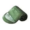 Hooded Sleeping Bag, 2-In-1 Travel Quilt, Green
