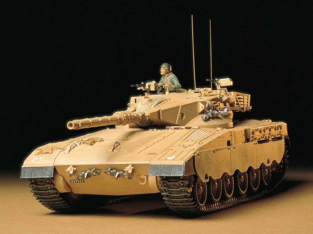 Tamiya Серия военных миниатюр 127 Израильский основной боевой танк Merkava Пластиковая модель-конструктор 35127 1/35 №
