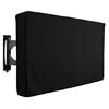 Universal Television Cover Heavy Duty Waterproof Dustproof Fabric Scratch Protections with Convenient Storage Pocket