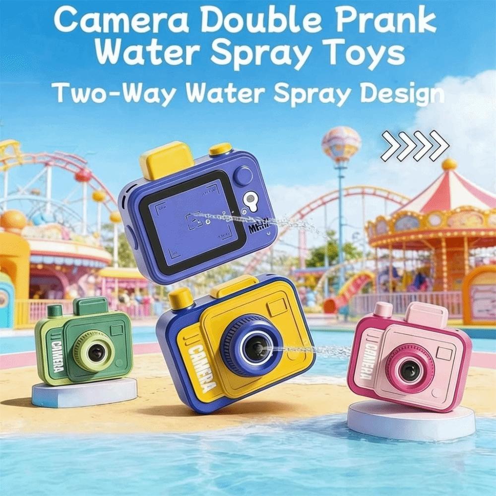 Double-Sided Prank Camera Water Pistol Water Fighting Games Pool Beach Party Favors