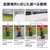 Takasho Home EX Pillar Fixing Bracket for 15cm Blocks, Matte Gray, Fence, Privacy Screen, Garden [HEX-05]