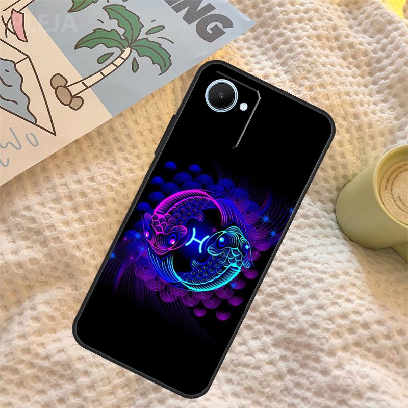 Чехол "Двенадцать созвездий" для Realme C67 C63 C55 C51 C75 C61 C53 C35 C65 C71 11 12 13 14 15 Pro Plus GT6 GT7 Pro