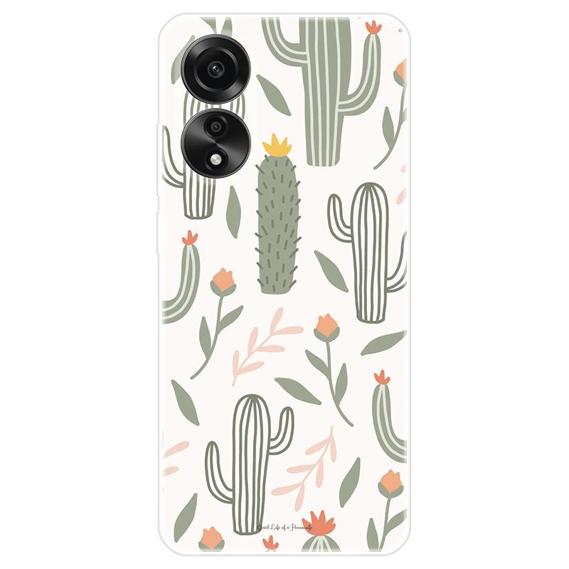 Для OPPO A58 A 58 4G чехол Мягкая силиконовая задняя крышка Мультяшный чехол для телефона Разнообразие