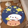 Bobo Dudu In Love  Round Rug for Livingroom,Bedroom, Palyroom, Chair Rug, Area rug, Circle Carpet, Large Size Fan Christmas gift