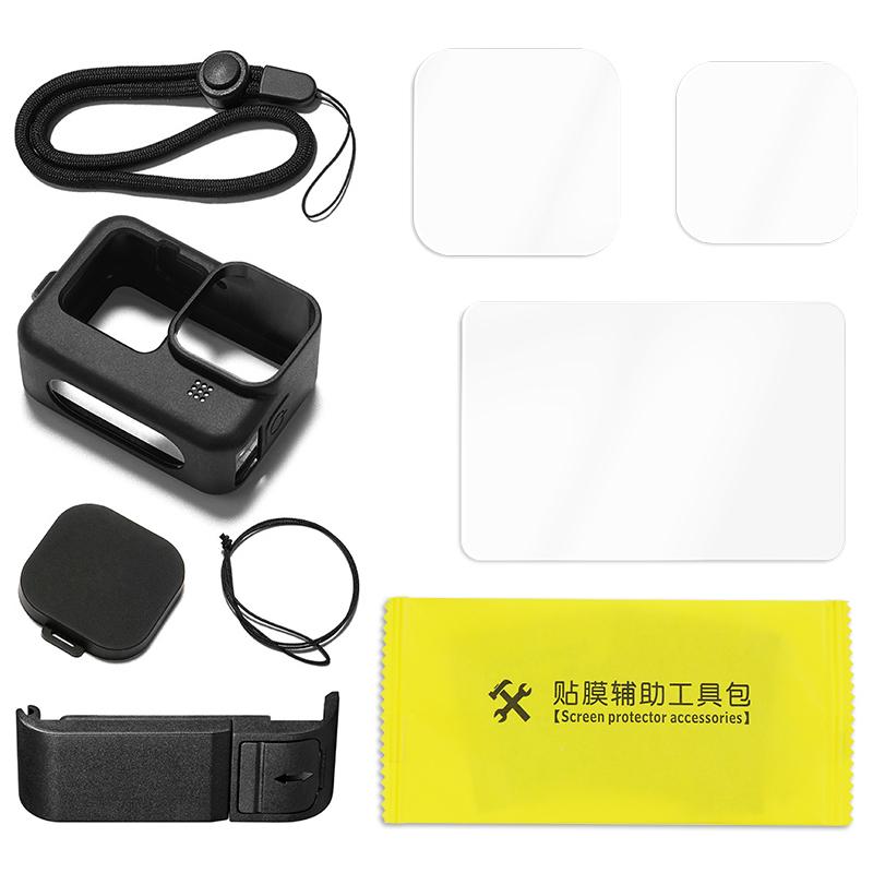 Replacement Side Door for GoPro Hero 12/11/10/9 Black Dustproof Pass Through Battery Cover Port Repair Part Camera Accessories