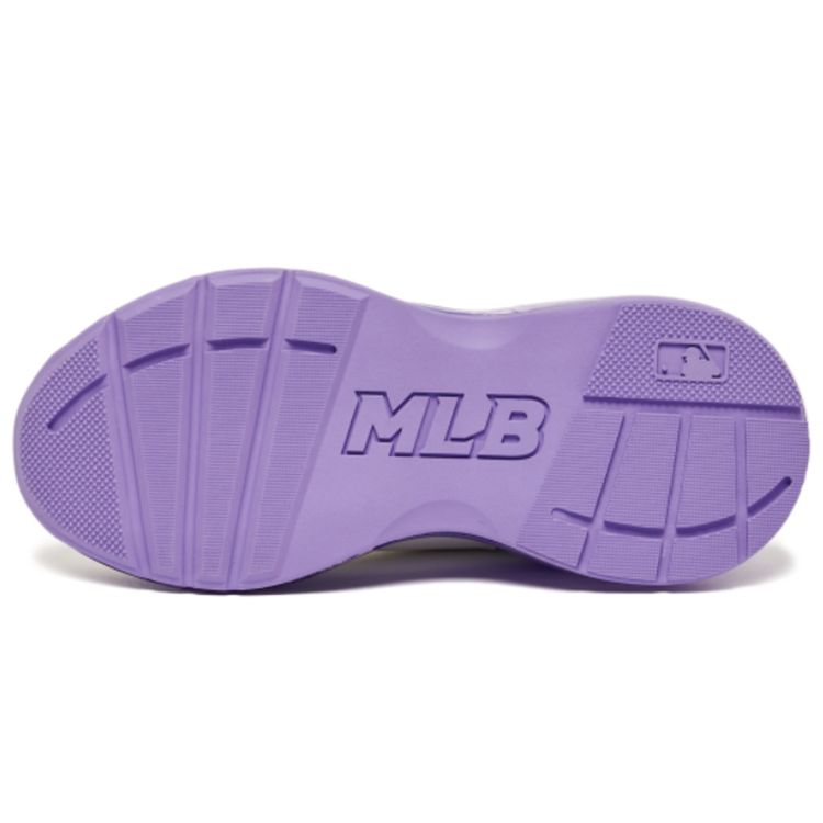 MLB Big Ball Chunky Синтетическая кожа Удобные Толстая подошва Нескользящие Износостойкие Низкие Папины кроссовки Унисекс Кроссовки Светло-фиолетовый 3ASHCDA1N-07LDL