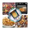 Силиконовые вкладыши для аэрофритюрницы Ninja Air Fryer Dual, многоразовые, для аксессуаров Ninja Air Fryer, Черный