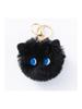 Adorable Cat Plush Ball Pendant With Creative Design For Girls In Soft Fluffy Fabric