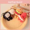 Plush Toy Gourmet Backpack Pendant Keychain Soft Filled Doll Child Festival Gift