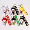 Fulltime Charming Hunter Silicone Keychain With Colorful Gon And Killua Characters Ideal For Gifts