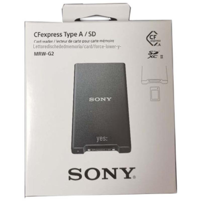 Совместимость с Sony MRW-G1/G2 XQD, CFexpress A и высокоскоростным устройством чтения карт SD