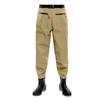 Fashion Men's Waist-length Nylon Waders Thickened Wading Pants For Catching Fish, Rain Pants And Fishing