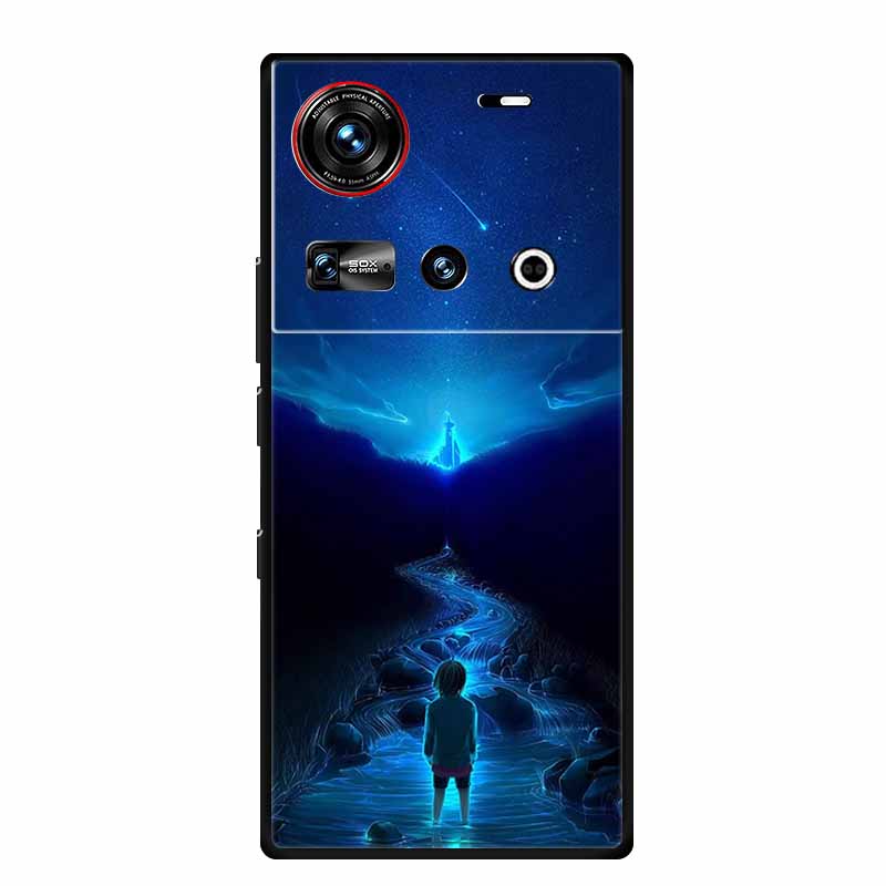 Чехол для ZTE nubia Z70 Ultra 5G Z70Ultra 6,85" Черный Силиконовый Мягкий Чехол для Телефона Для ZTE Nubia Z70 Ultra Задняя Крышка Чехол Z 70 Ultra