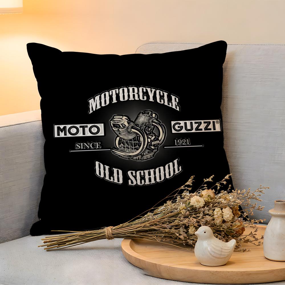 Cushion Cover Linen SkinFriendly Soft Decorative Case For Sofa Home Decor Moto GGuzziS Pillow cover