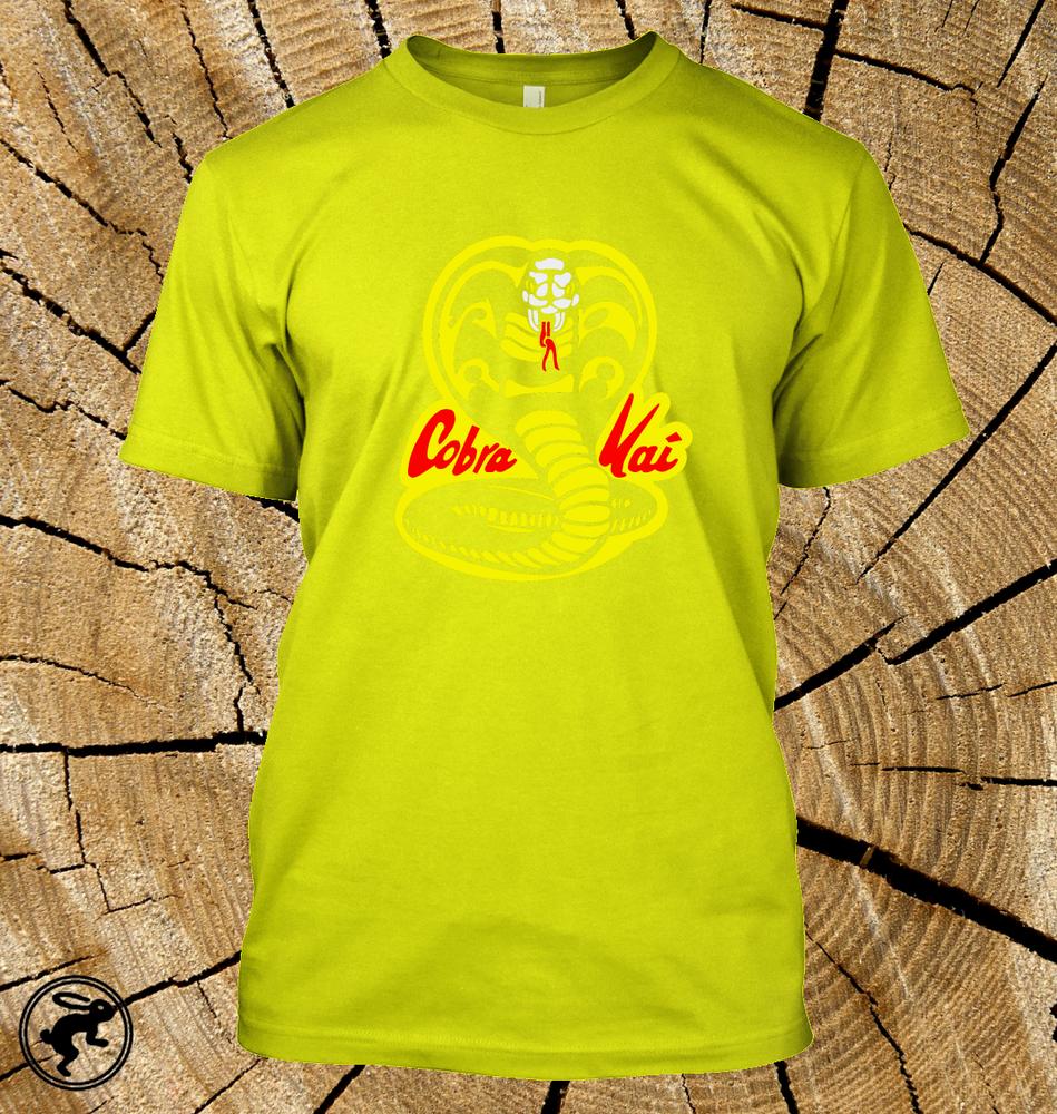 Cobra Kai The Karate Kid Logo T Shirt Tv Show Movie Tee