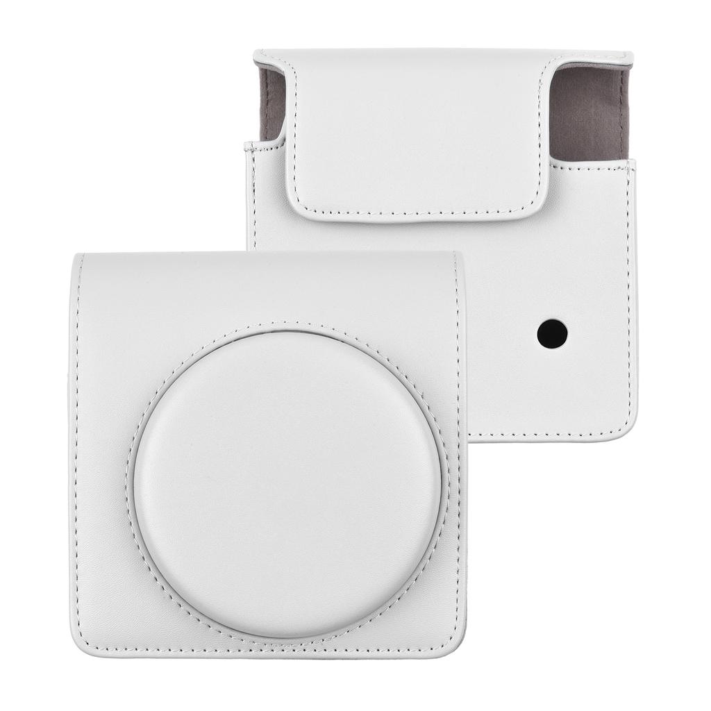 Portable Instant Camera Case Carry Bag PU Leather with Shoulder Strap Compatible with Fujifilm Fuji SQUARE SQ1 Instant Camera