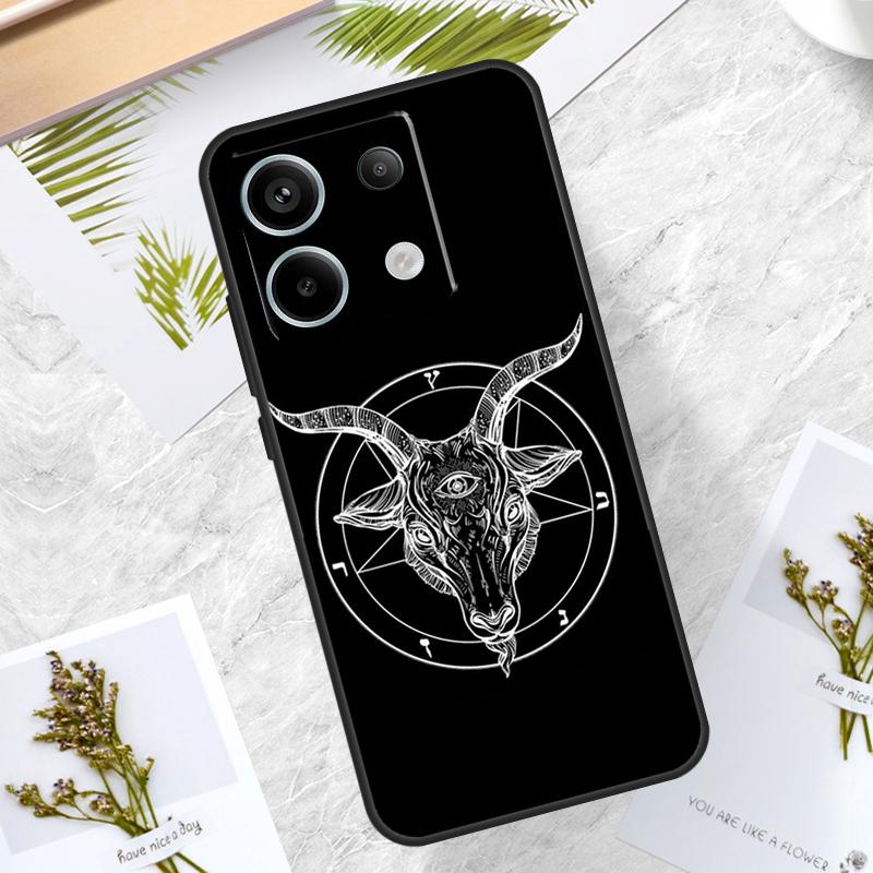 Witchcraft Occult Pentagram Case For Redmi Note 13 Pro Plus 12 11 10 9 Pro 9S 10S 11S 12S 10A 9C 10C 12C 13C Back Cover